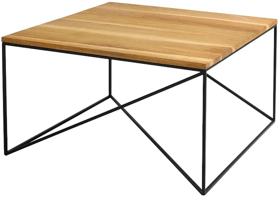 Odkladací stolík 80x80 Memo Solid Wood