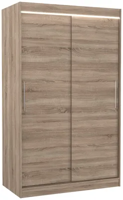 Šatní skriňa Collin 120 s osvetlením