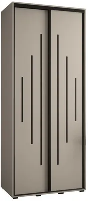 Posuvná skriňa vysoká Dakota 12 110 hĺbka 60 cm výška 235,2 cm
