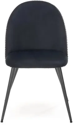 Štýlová jedálenská stolička K478 čierno-biela