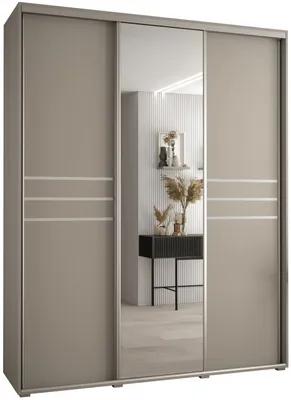 Skriňa s posuvnými dverami so zrkadlom Dakota 11 190 cm 60 cm hĺbky