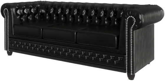 Trojmiestna pohovka Chesterfield York bez funkcie spania