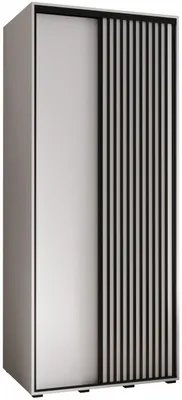 Skriňa s posuvnými dverami Lanko 1 100 cm 60 cm hĺbky