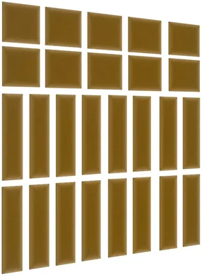 Súprava čalúnených panelov Quadratta 120x195 cm
