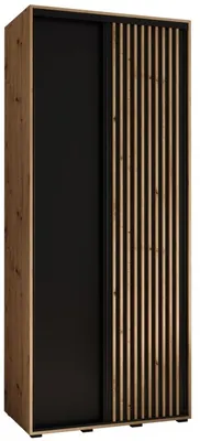 Skriňa s posuvnými dverami Lanko 1 100 45 cm hĺbky