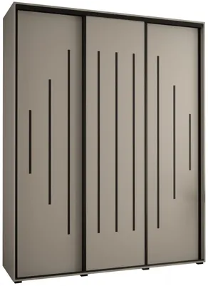 Skriňa s posuvnými dverami vysoká Dakota 12 200 hĺbka 45 cm výška 235,2 cm