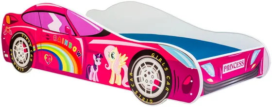 Posteľ s matracom Car Pink 160