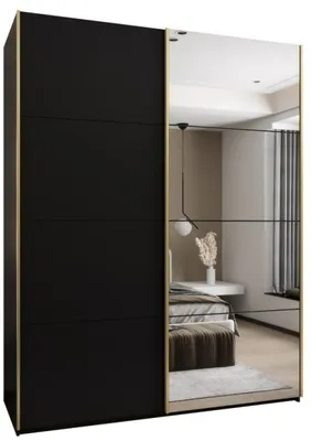 Skriňa s posuvnými dverami so zrkadlom Lux 3 200