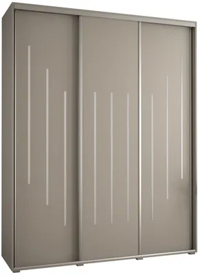 Skriňa s posuvnými dverami vysoká Dakota 8 190 hĺbka 60 cm výška 235,2 cm