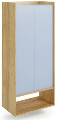 Priestranný regál do študentskej izby Mobius