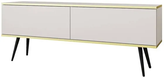 TV stolek Oro 135 na černých nožkách