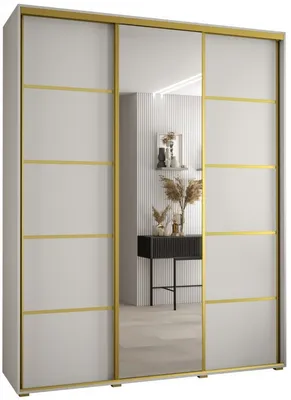 Skriňa s posuvnými dverami so zrkadlom Cannes 5 190 cm 45 cm hĺbky