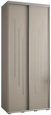Skriňa s posuvnými dverami vysoká Dakota 8 110 hĺbka 60 cm výška 235,2 cm