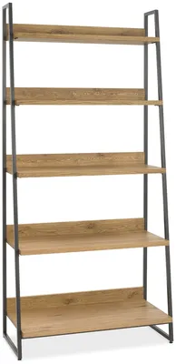 Vysoký regál do obývačky Indus