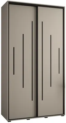 Skriňa s posuvnými dverami vysoká Dakota 12 130 hĺbka 45 cm výška 235,2 cm