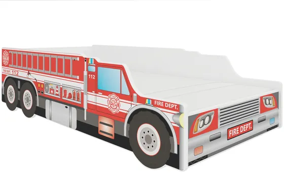 Posteľ s matracom Fire Truck 160