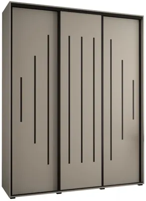 Skriňa s posuvnými dverami vysoká Dakota 12 200 hĺbka 60 cm výška 235,2 cm