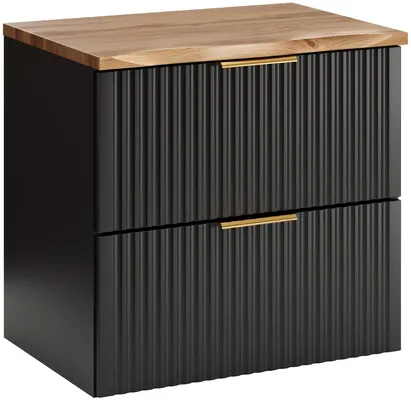 Skrinka pod umývadlo Adel Black 60 cm