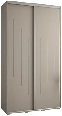 Posuvná skriňa vysoká Dakota 8 140 hĺbka 60 cm výška 235,2 cm