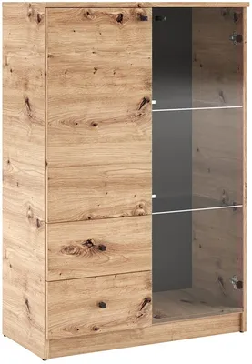 Vitrína Evi s LED osvetlením