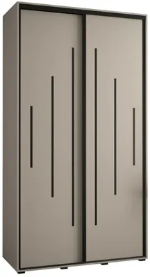 Skriňa s posuvnými dverami vysoká Dakota 12 140 hĺbka 45 cm výška 235,2 cm