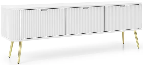 TV stolík Zova zlatý stelaž