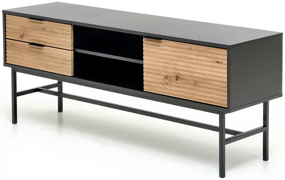 Jednodverový TV stolík so zásuvkami do obývačky Murano