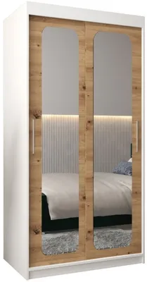 Skriňa s posuvnými dverami so zrkadlom Promo T3 100