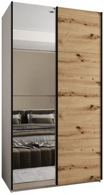Skriňa s posuvnými dverami so zrkadlom Lux 3 130
