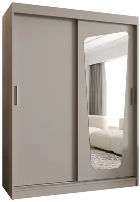 Skriňa s posuvnými dverami so zrkadlom Moka 150 cm