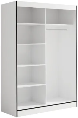 Skriňa s posuvnými dverami so zrkadlom Osgar 150 cm