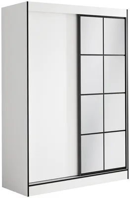 Skriňa s posuvnými dverami so zrkadlom Osgar 150 cm