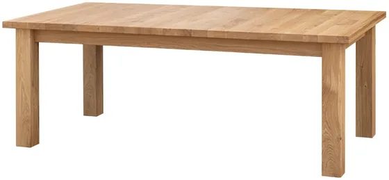 Rozkladací dubový stôl Lanciano 140x90 cm