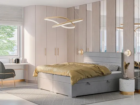 Kontinentální boxspring postele - jak vybrat královský odpočinek do vaší ložnice?