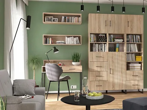 Domowa biblioteczka w salonie - jak dobrać regał do stylu wnętrza?