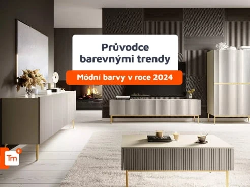 Módní barvy interiérů 2024 – průvodce letošními barevnými trendy