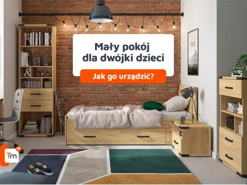 Mały pokój dla dwójki dzieci – jak urządzić?