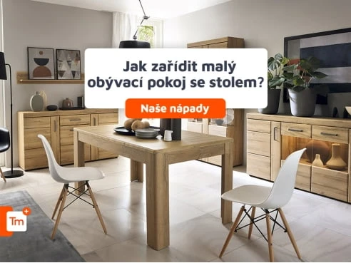 Jak zařídit malý obývací pokoj se stolem?