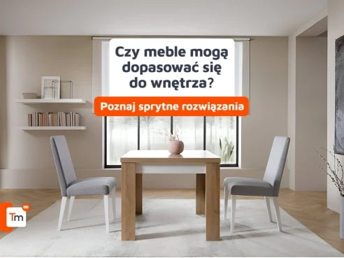 Czy meble mogą dopasować się do wnętrza?