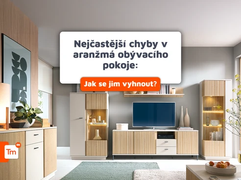 Nejčastější chyby v aranžmá obývacího pokoje a jak se jim vyhnout?