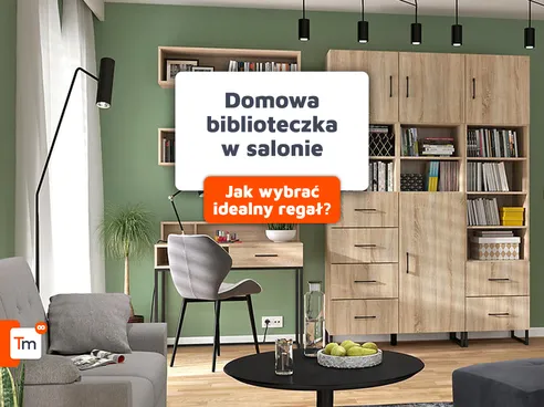 Domowa biblioteczka w salonie - jak dobrać regał do stylu wnętrza?