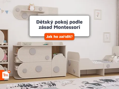 Dětský pokoj v Montessori stylu krok za krokem - aneb jak zařídit pokoj pro dítě podle zásad Montessori?