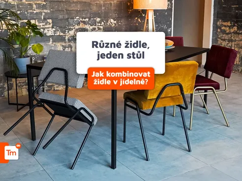 Jak kombinovat různé židle u jednoho stolu – stylová různorodost v jídelně