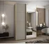 Šatní skříň s posuvnými dveřmi se zrcadlem Lux 3 160