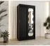 Šatní skříň s posuvnými dveřmi se zrcadlem Spoti 100