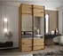 Posuvná skříň se zrcadlem Lux 4 140