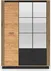 Třídveřová skříň se dvěma zásuvkami Urso