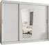 Šatní skříň s posuvnými dveřmi se zrcadlem Moka 250 cm