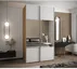 Posuvná skříň se zrcadlem Lux 4 130