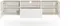 Szafka RTV wisząca z wnęką Nicole 150